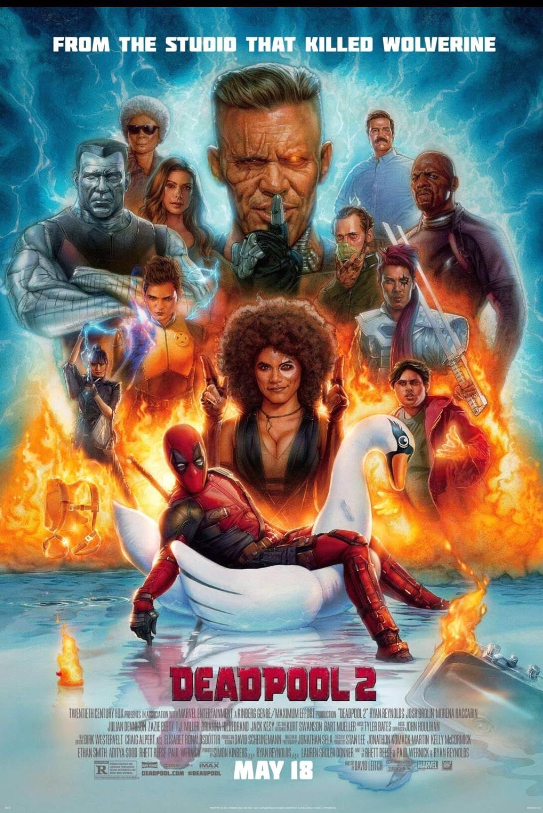 Deadpool 2 (2018) Hindi ORG Dubbed