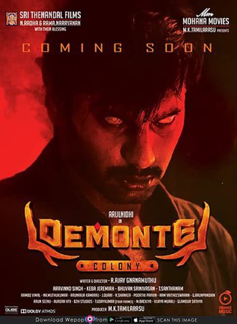 Demonte Colony (2015) Hindi Dubbed ORG