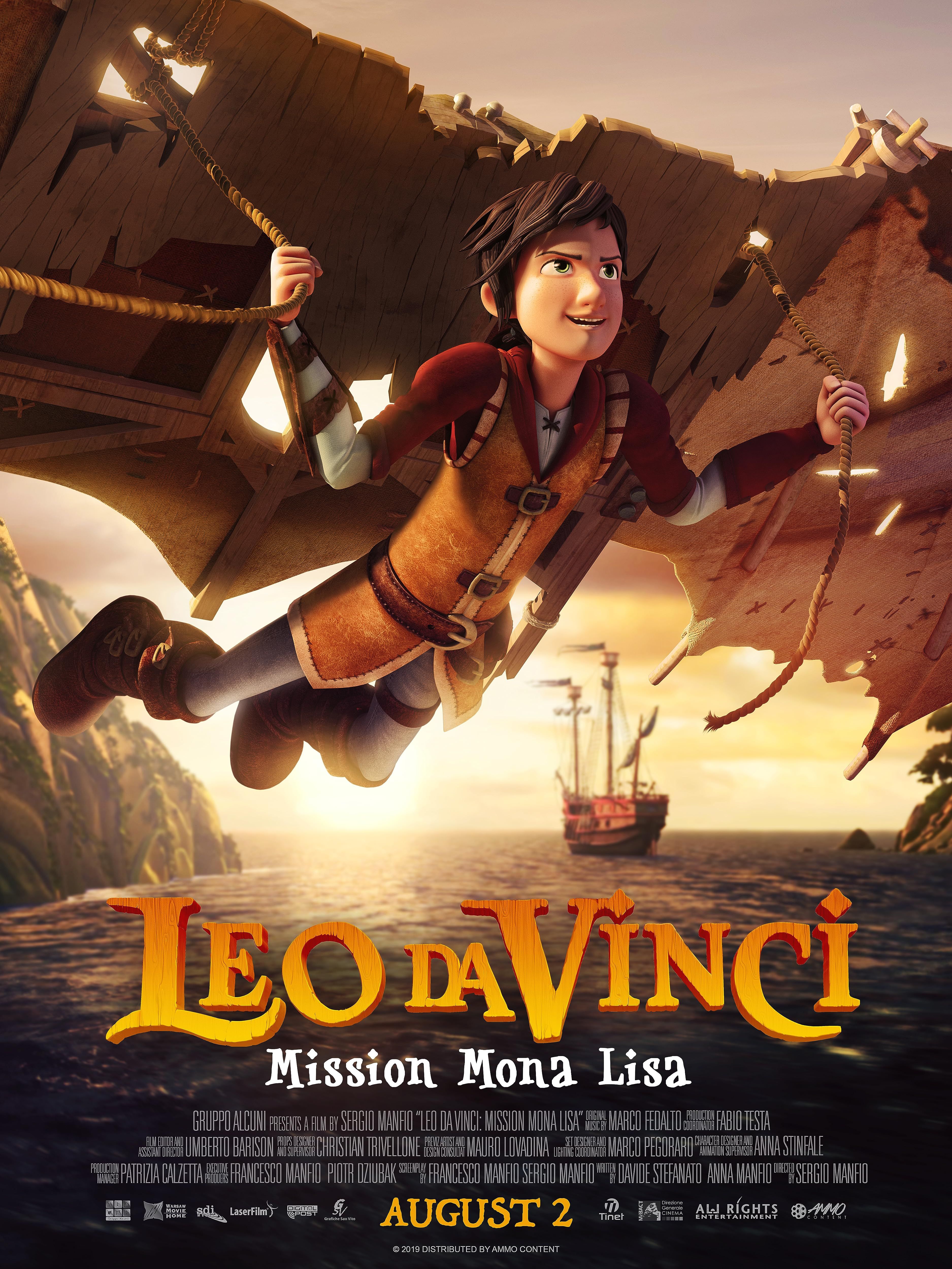 Leo Da Vinci Mission Mona Lisa (2018) Hindi Dubbed