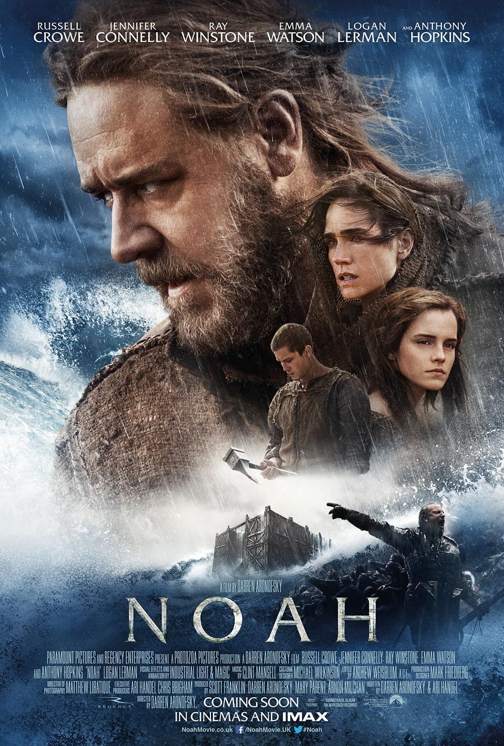Noah (2014) Hindi ORG Dubbed